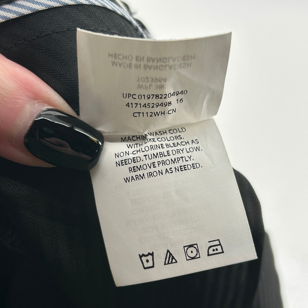 BUNDLE Haggar Cool 18 Performance Mens Navy Blue Tan Dress Pants 46x29 NWT Work - Picture 12 of 16